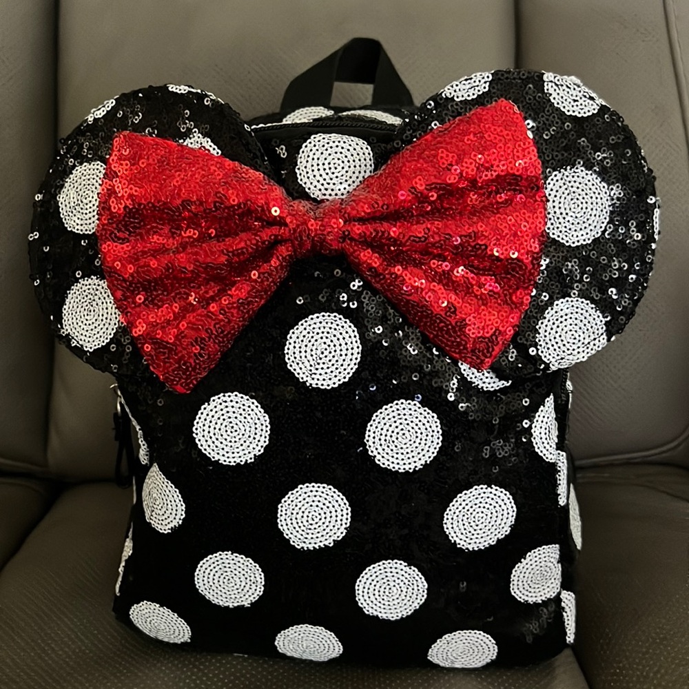 Minnie Mouse Polka Dot Backpack